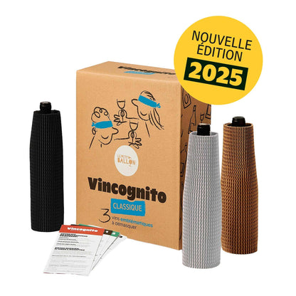 Vincognito classique Edition 2025 - Coffret dégustation à l'aveugle
