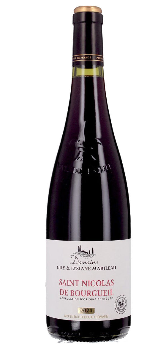 Domaine Guy et Lysiane Mabileau - Saint-Nicolas-de-Bourgueil - AOP Saint-Nicolas-de-Bourgueil - Rouge - 2024