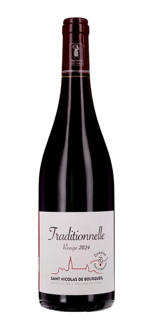 Domaine Damien Bruneau - Traditionnelle Rouge - AOP Saint-Nicolas-de-Bourgueil - Rouge - 2024