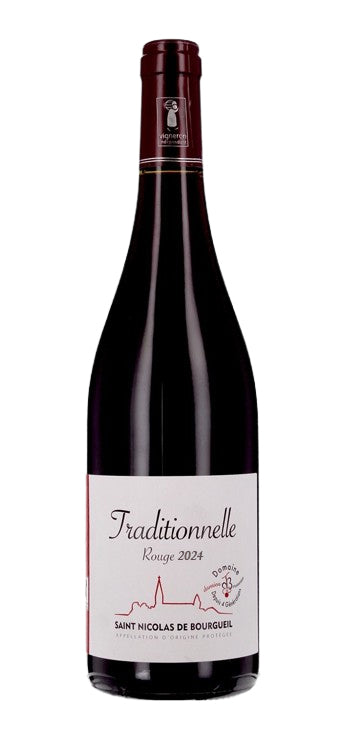 Domaine Damien Bruneau - Traditionnelle Rouge - AOP Saint-Nicolas-de-Bourgueil - Rouge - 2024