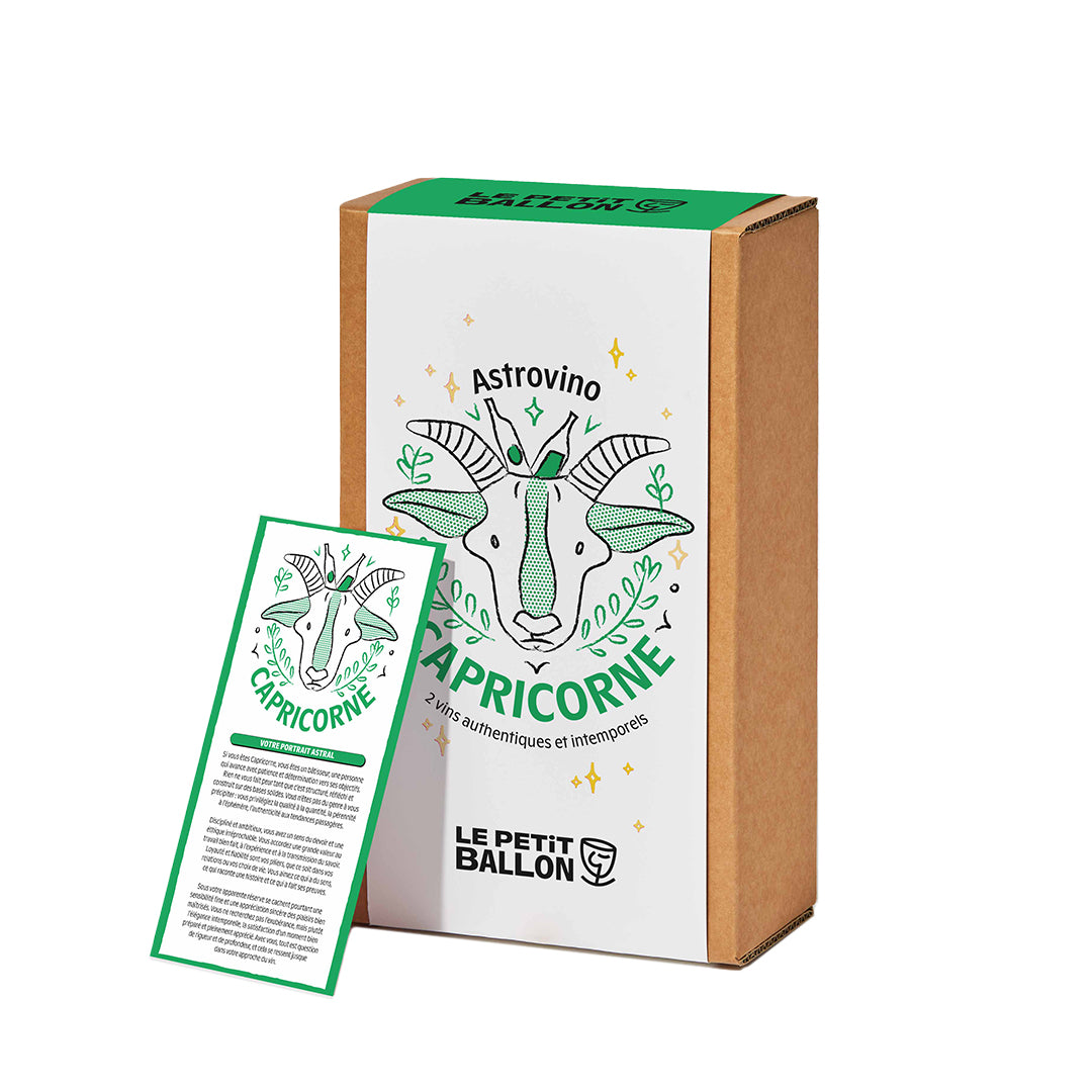 Coffret Astro - Signe Capricorne - 2 bouteilles