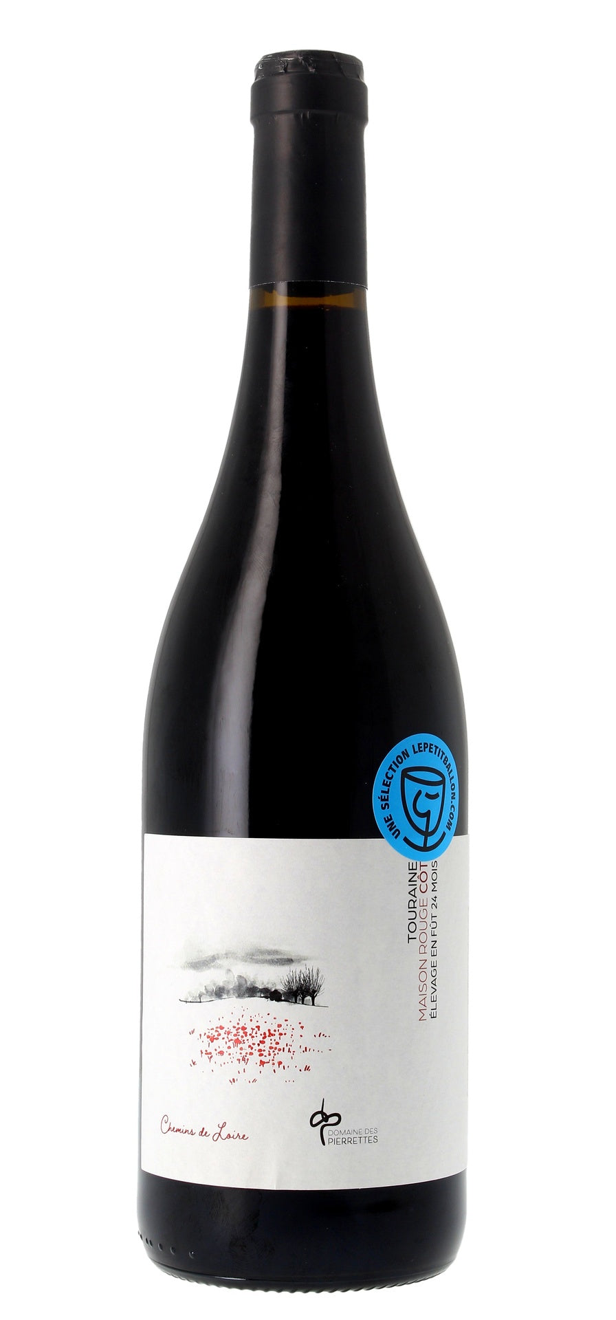 Domaine des Pierrettes - Chemin de Loire - Maison Rouge - AOP Touraine - Rouge - 2022