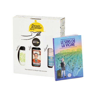Le sens de la vigne - coffret livre et vins