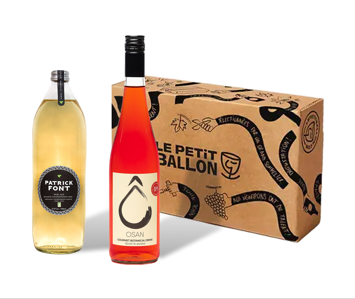 Coffret sans alcool petit curieux bio frais de port inclus