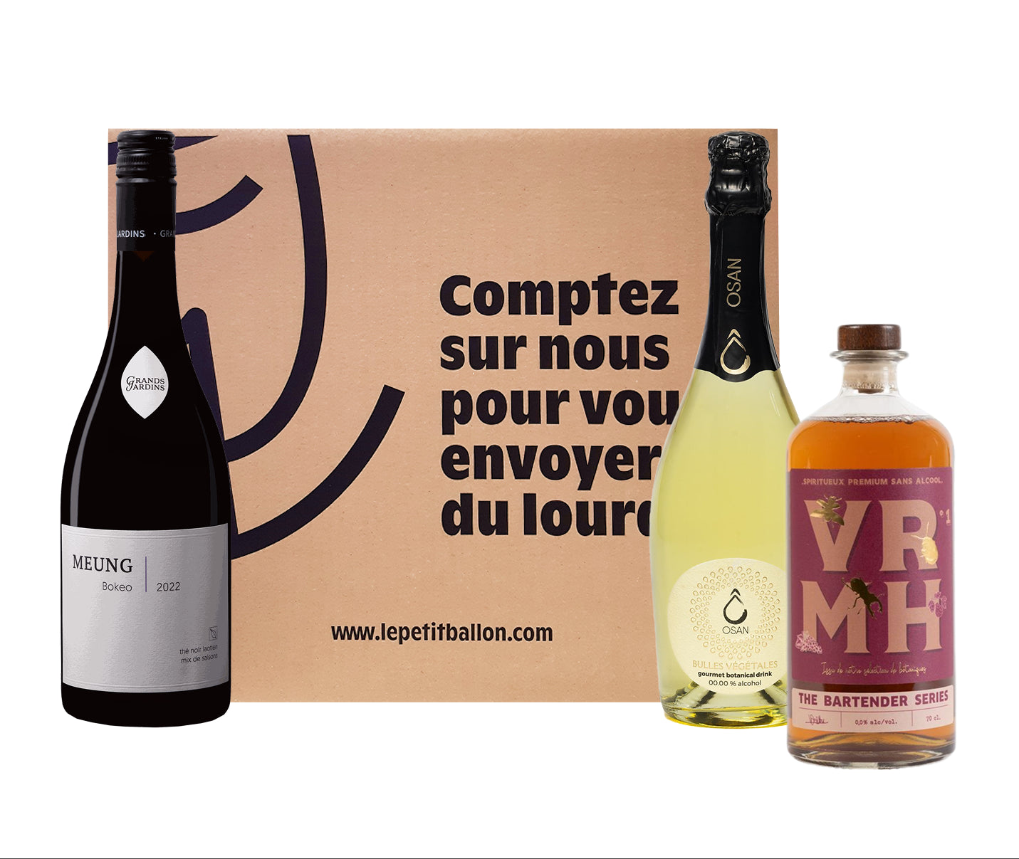 Coffret Art de la Dégustation - 3 bouteilles