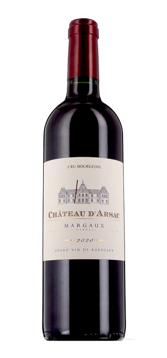 Château d'Arsac - Cru Bourgeois Exceptionnel - AOP Margaux - Rouge - 2020