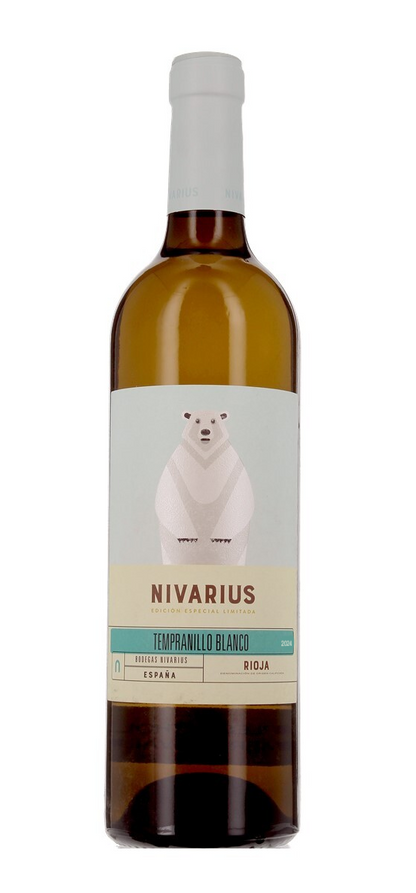 Bodegas Nivarius - Tempranillo Blanco 2024 - Oso Blanco