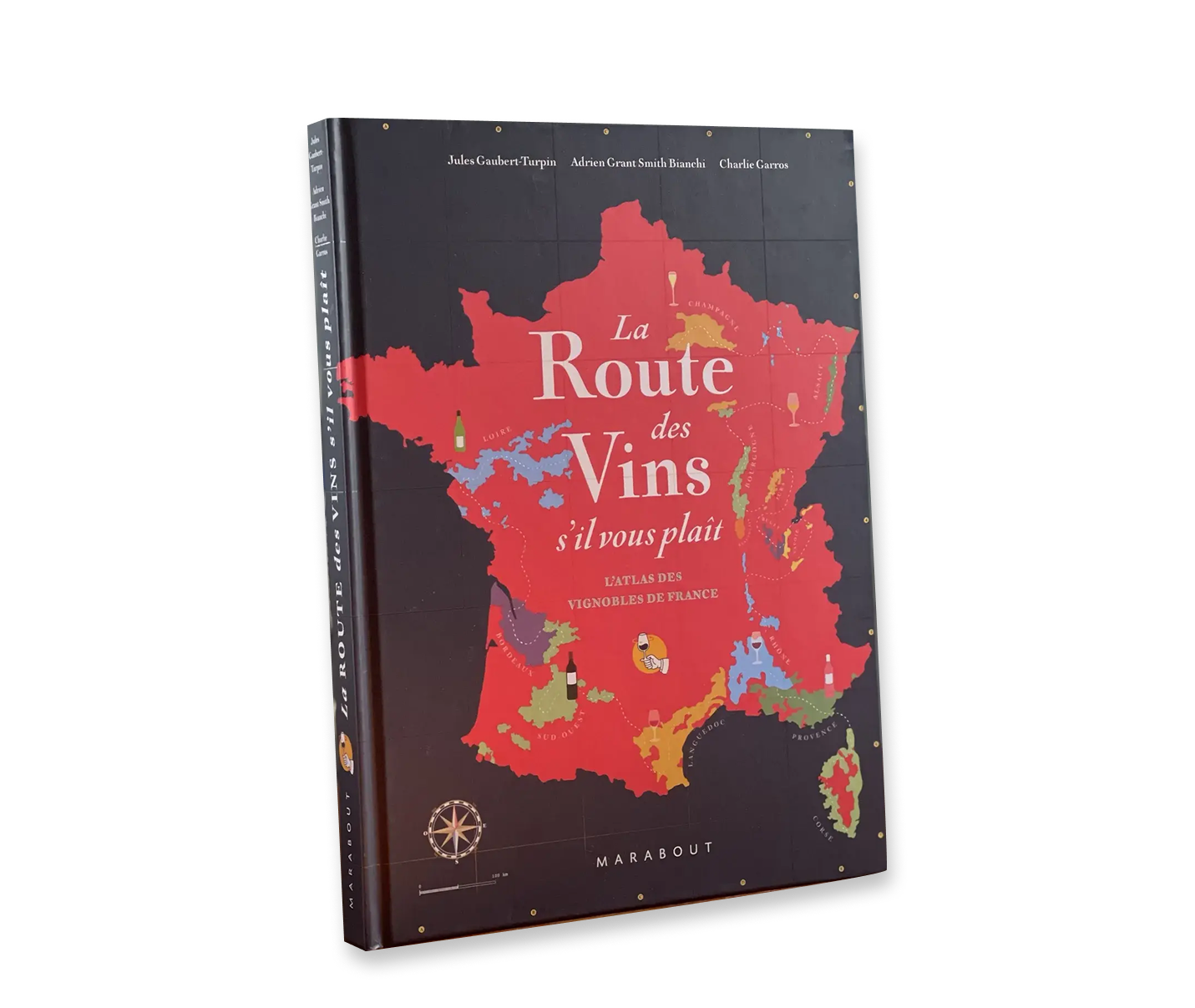 Livre Atlas des Vins de France - La Route des Vins s'il vous plaît
