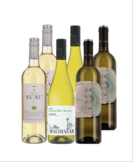 Best-sellers les blancs 100% bios  - 6 bouteilles - Blanc