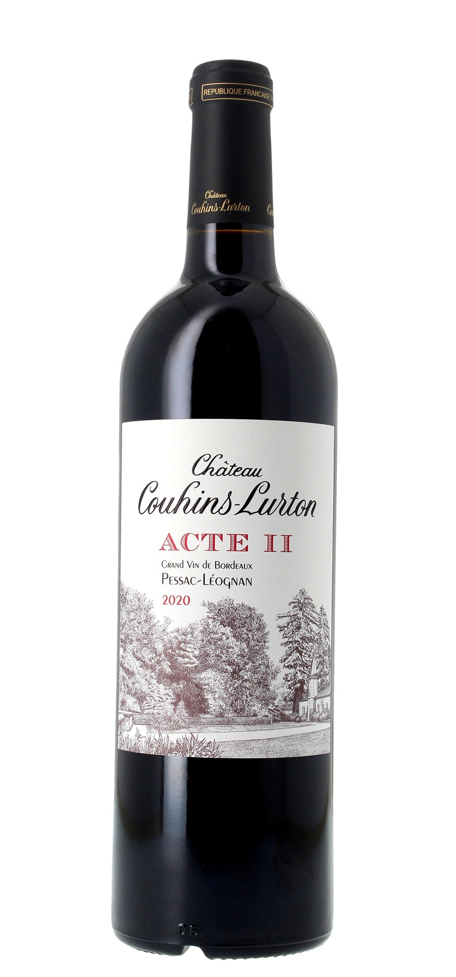 Chateau Couhins-Lurton, Acte II Rouge, Pessac-Leognan