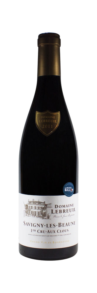 Domaine Lebreuil - Savigny-lès-Beaune 1er cru Aux Clous 2011