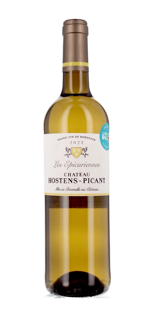 Château Hostens-Picant - Les Epicuriennes  - AOP Sainte-Foy-Bordeaux - Blanc - 2022