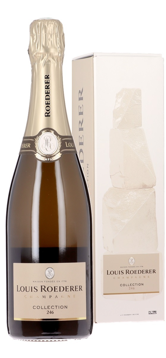 Champagne Louis Roederer - Collection 246 & étui - AOP Champagne - Blanc