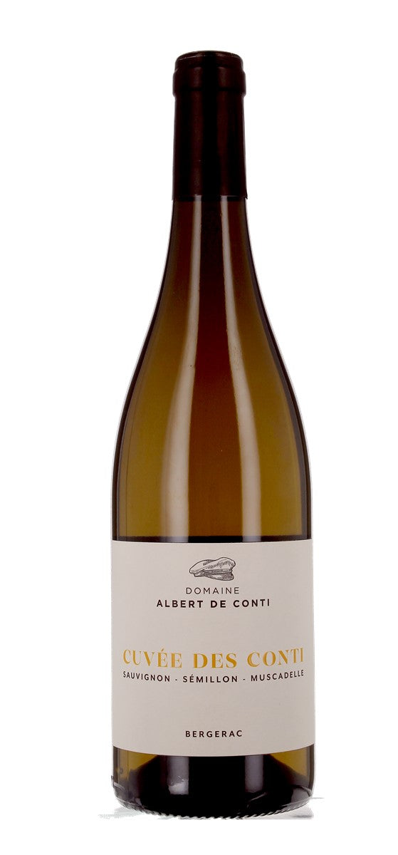 Domaine Albert de Conti, Cuvée des Conti Blanc - AOP Bergerac - Blanc -