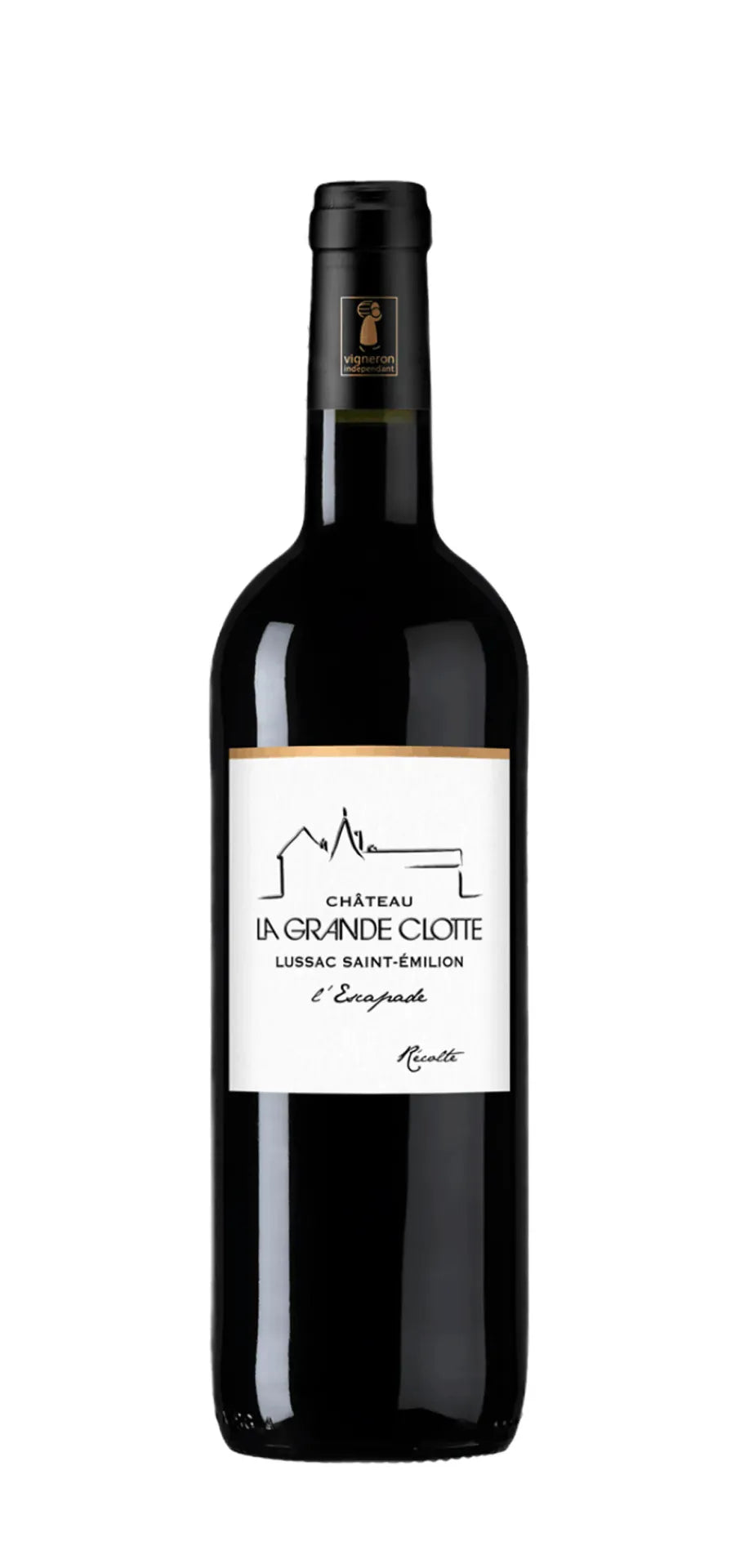 Château La Grande Clotte - L'Escapade - AOP Lussac-Saint-Émilion - Rouge - 2023