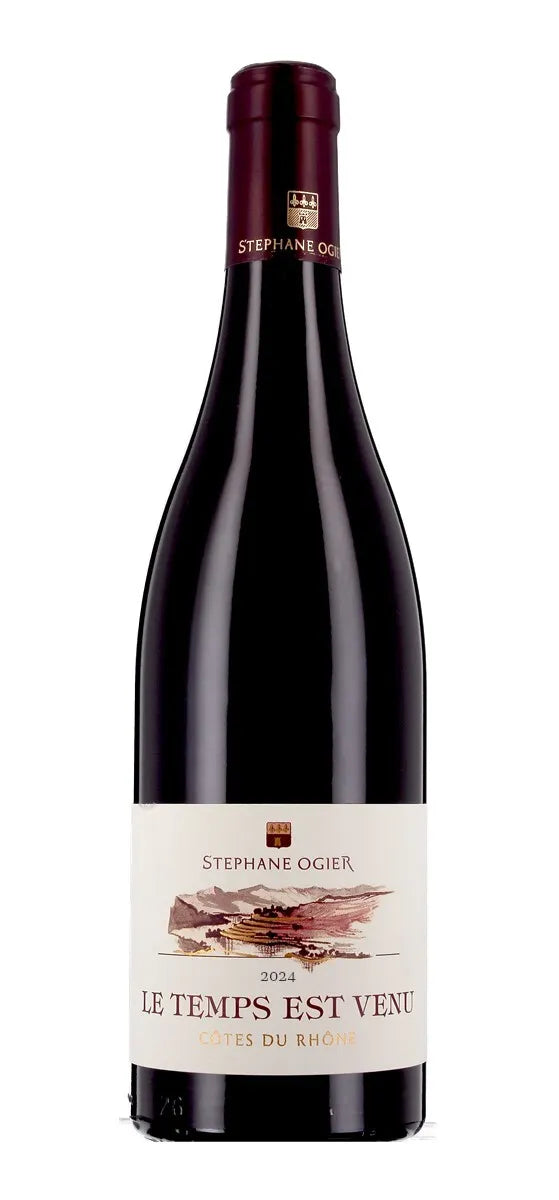 Stéphane Ogier, Le Temps est Venu - AOP Côtes-du-Rhône - Rouge -