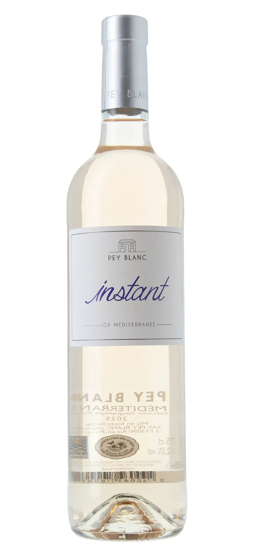 Domaine Pey Blanc - Instant - IGP Méditerranée - Rosé - 2025