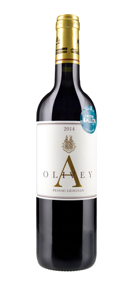 Château Olivier - Arthus d'Olivey 2014 