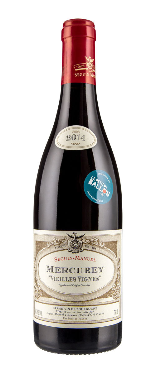 Seguin Manuel - Mercurey rouge 2014 Vieilles Vignes