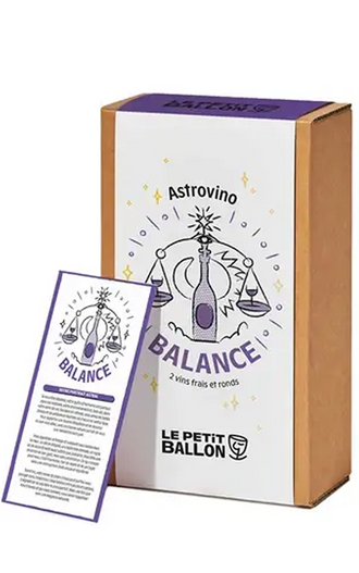 Coffret Astro - Signe Balance - 2 bouteilles