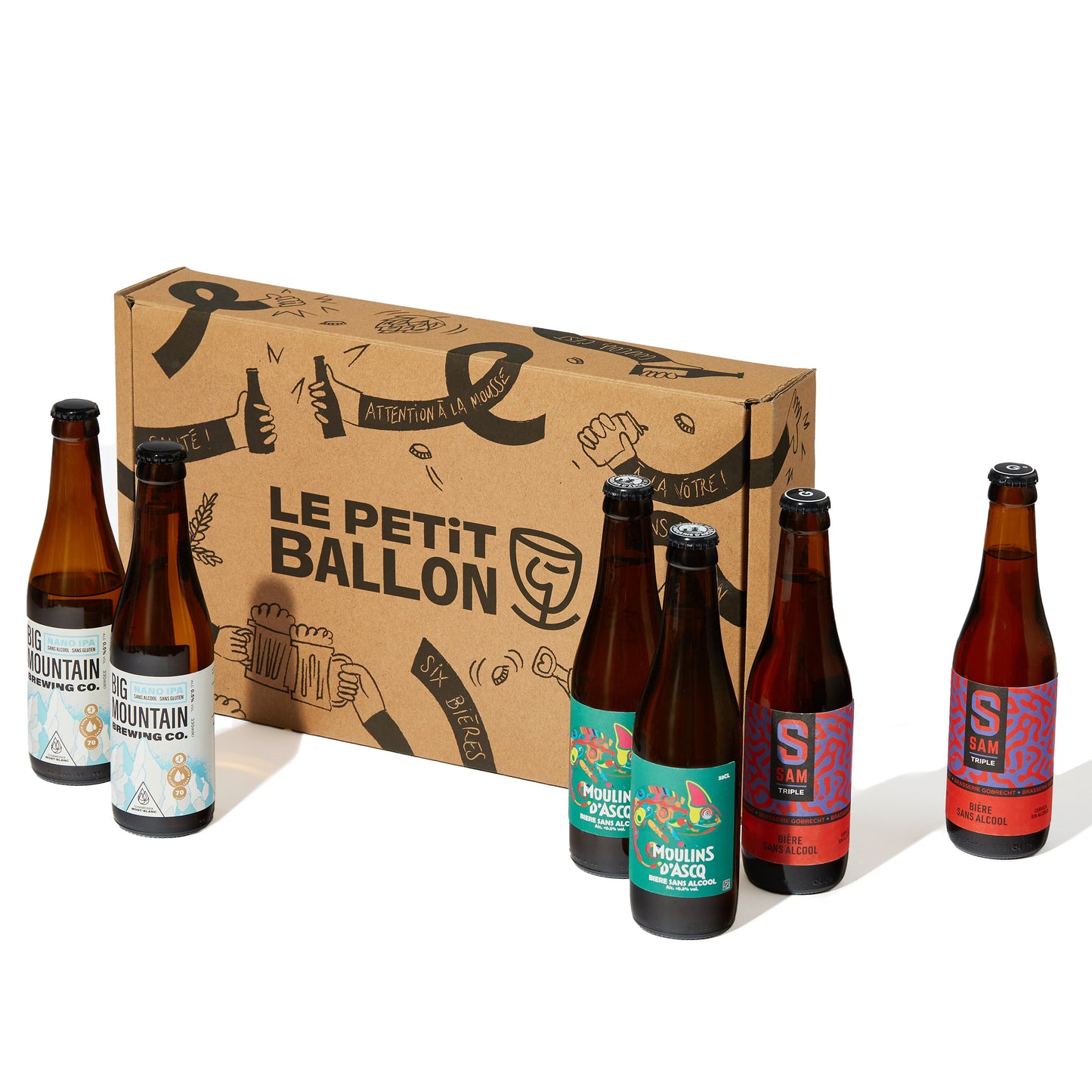 Coffret Paroles de Brasseur Sans Alcool - 6 bouteilles