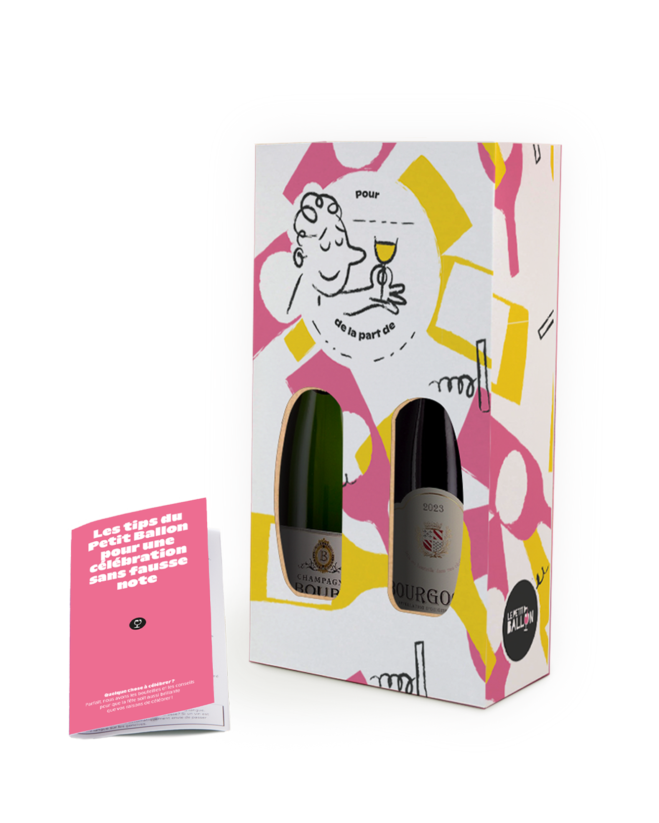Coffret célébration - 2 bouteilles