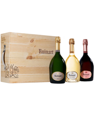 Champagne Ruinart - Ruinart Cave Urbaine 3 bouteilles - Champagne Brut, Blanc, Rosé - Blanc