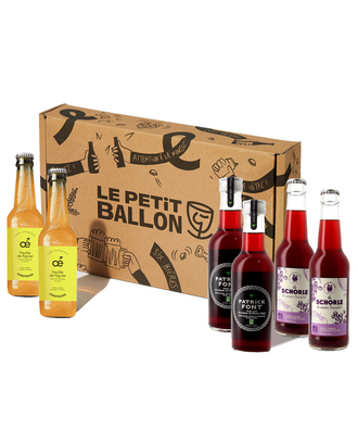 Coffret Jus Gourmands Sans Alcool - 6 bouteilles