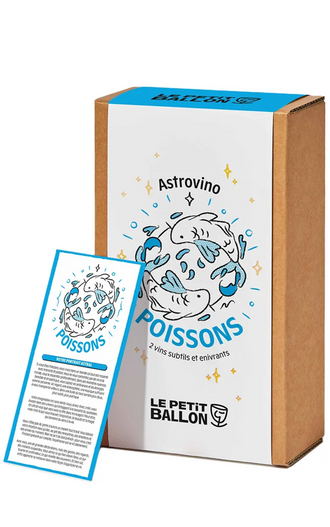 Coffret Astro - Signe Poisson - 2 bouteilles
