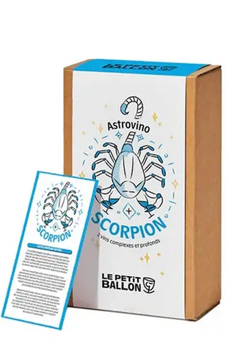 Coffret Astro - Signe Scorpion - 2 bouteilles