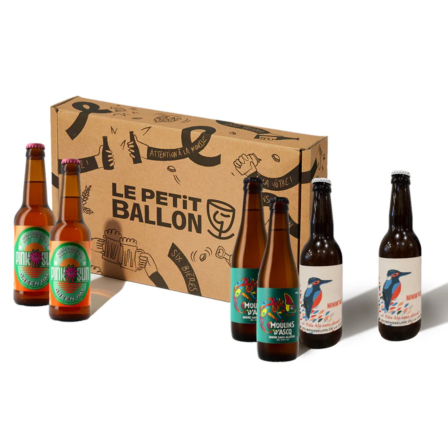 Coffret Sans Pression Sans Alcool - 6 bouteilles