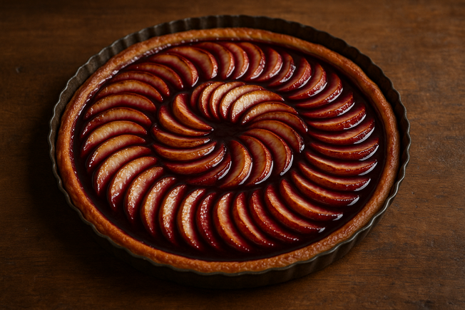 Photo de la tarte finie