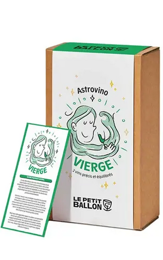 Coffret Astro - Signe Vierge - 2 bouteilles