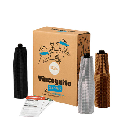 Vincognito classique Edition 2025 - Coffret dégustation à l'aveugle