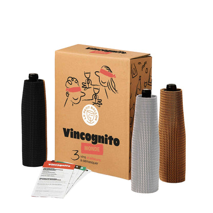 Vincognito Monde  - Coffret dégustation à l'aveugle