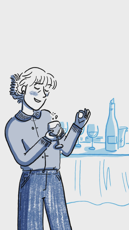 Anne-Laure Michel & Eléonore Bem - Roman graphique - Le sens de la vigne - 23 €